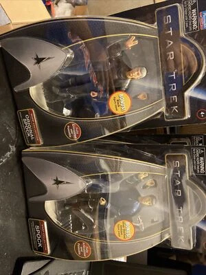 Lote Colección Star Trek Warp 2009 Original Spock X2 Spock & Nero Playmates Foto 1 de 4