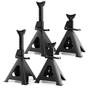 4 Pairs 13,000 lbs Capacity Jack Stands with 14"-23" Adjustable Height - Picture 1 of 8