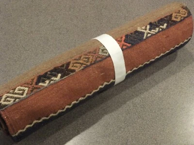 NEW POTTERY BARN Lodge Kilim Wool/Cotton Table Runner - Image 1 of 4