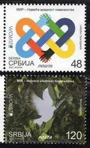 2023 Serbia Europa CEPT Peace MNH - Picture 1 of 1