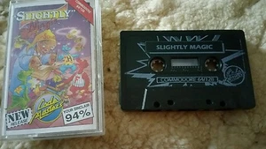 Slightly Magic Video Game Cassette Commodore 64 C64/C128 💜💜💜 FREE POST - Bild 1 von 2