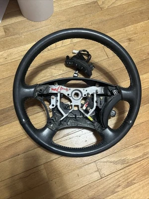Toyota 4runner 2003-2009 volante cuero negro con crucero *leer descripción Foto 1 de 4