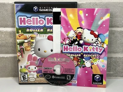 Hello Kitty Roller Rescue - Nintendo GameCube - VG - Complete CIB TESTED - Image 1 of 4