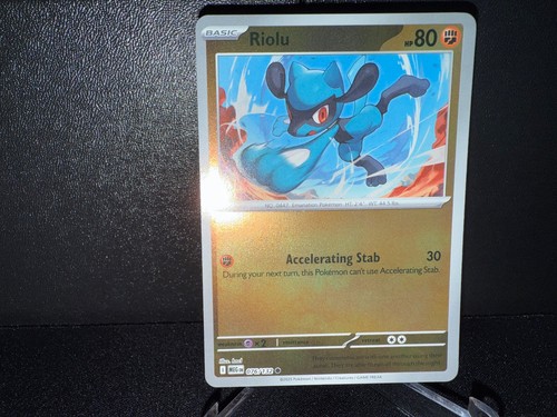 Riolu 076 2025 Pokemon Mega Evolution Reverse Holo Card NM+ | eBay
