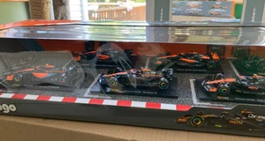 Burago F1 McLaren Formel 1 Racing Die-Cast Maßstab 1:43 6 Stück Set Modelle - Bild 1 von 10