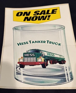 Vintage Hess gas station advertising sticker - Picture 1 of 6