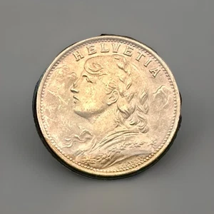 1947 B Swiss Gold 20 Franc, BU Helvetia Coin 0.1867 Troy Oz. - Picture 1 of 2