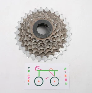 Cassette Shimano CS-HG genuino - engranajes de bicicleta de grava de montaña de 7 velocidades, 13-30 t - Imagen 1 de 3
