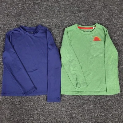 Lotto magliette ragazzo 6/7 Boden & Cat Jack due pezzi top manica lunga scuola gioco casual - Immagine 1 di 4