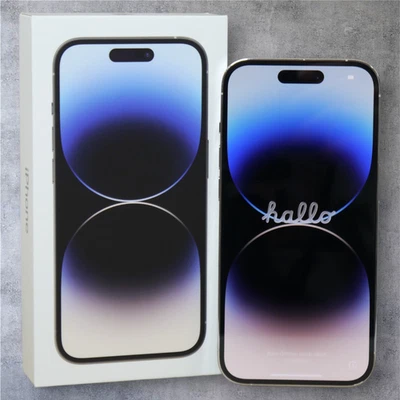 Apple - iPhone 14 Pro / 256GB / Silber / ohne Simlock / mit OVP / TOP ZUSTAND - Bild 1 von 4