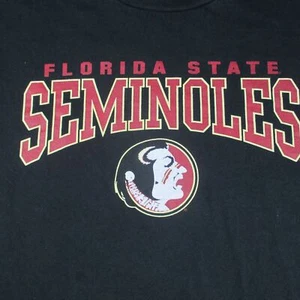 FSU Florida State Seminolen Langarm schwarz T-Shirt Jugend Kinder Größe Large - Bild 1 von 6