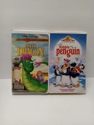 Pete's Dragon (VHS, 2001, Gold Collection) The Pebble And The Penguin Clam Shell - Image 1 of 4