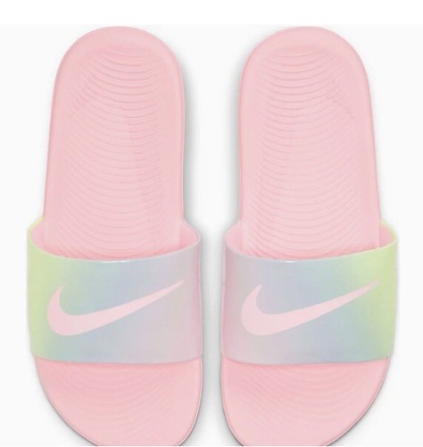 Nuovi sandali Nike Kawa SE2 Artic Punch multicolore slide taglia 5Y CW1656 600 rosa
