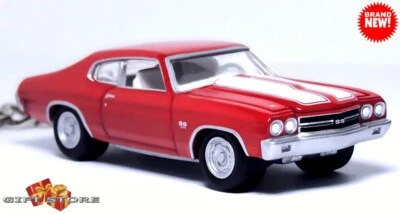 🎁 RARO LLAVERO ROJO 1970 CHEVY CHEVELLE SS CHEVROLET CUSTOM Ltd GRAN REGALO🎁🎁 Foto 1 de 4