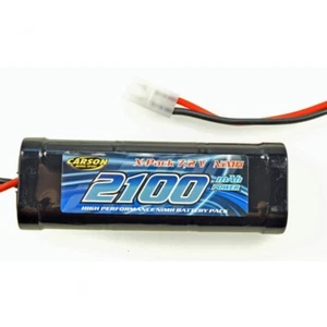 Carson 500608158 - 7,2V/2100mAh NiMH Race Akku (Tamiya Stecker)   Neuware - Bild 1 von 1