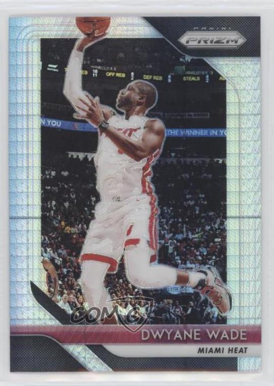 2018-19 Panini Prizm Hyper Prizm Dwyane Wade #206 HOF