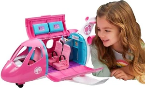 Barbie Dreamplane Playset - Imaginative Travel Fun, Over 15 Pieces AccessoriesAU - Picture 1 of 6