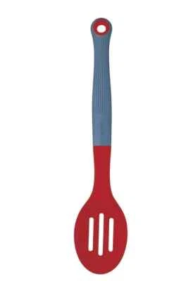 Set of 3 Colourworks Silicone slotted spoon - Red - Image 1 of 4