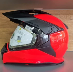 GENUINE BMW MOTORRAD GS CARBON EVO MOTORCYCLE HELMET NEON SIZE - 58/59 LARGE - Picture 1 of 7