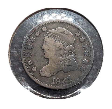 1831 Capped Bust Half-Dime | VERY GOOD Cover