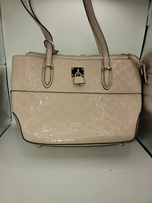 Cartera/bolso de mano de cuero rosa Nine West Reana Foto 1 de 4