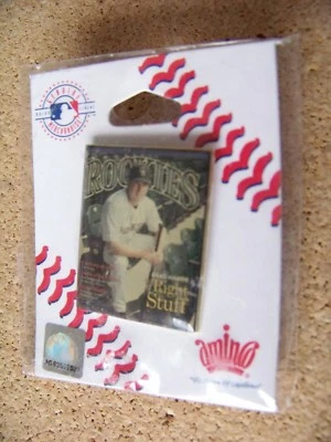 2007 Colorado Rockies program cover pin May limited to 200 MLB - Image 1 of 3