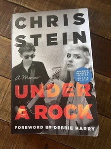 Chris Stein SIGNED A Memoir Under A Rock Advance Readers Copy Blonde Autographed - Picture 1 of 4