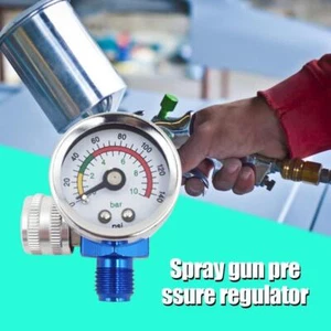 Spray Gun Adjust Air Pressure Regulator Gauge for Car Auto Repair Painting - Picture 1 of 6