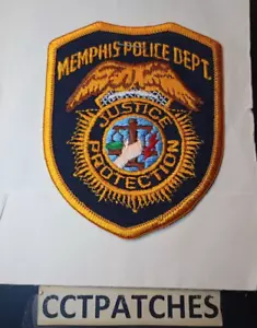 MEMPHIS, TENNESSEE POLICE W/BOOKLET SHOULDER PATCH TN - Picture 1 of 3