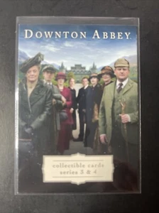 Downtown Abbey Series 3 & 4 Trading Card Promo P1 MINT Cryptozoic - Picture 1 of 2