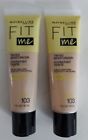 2 Maybelline New York Fit Me Tinted Moisturizer Natural Coverage 103 FreeShip 