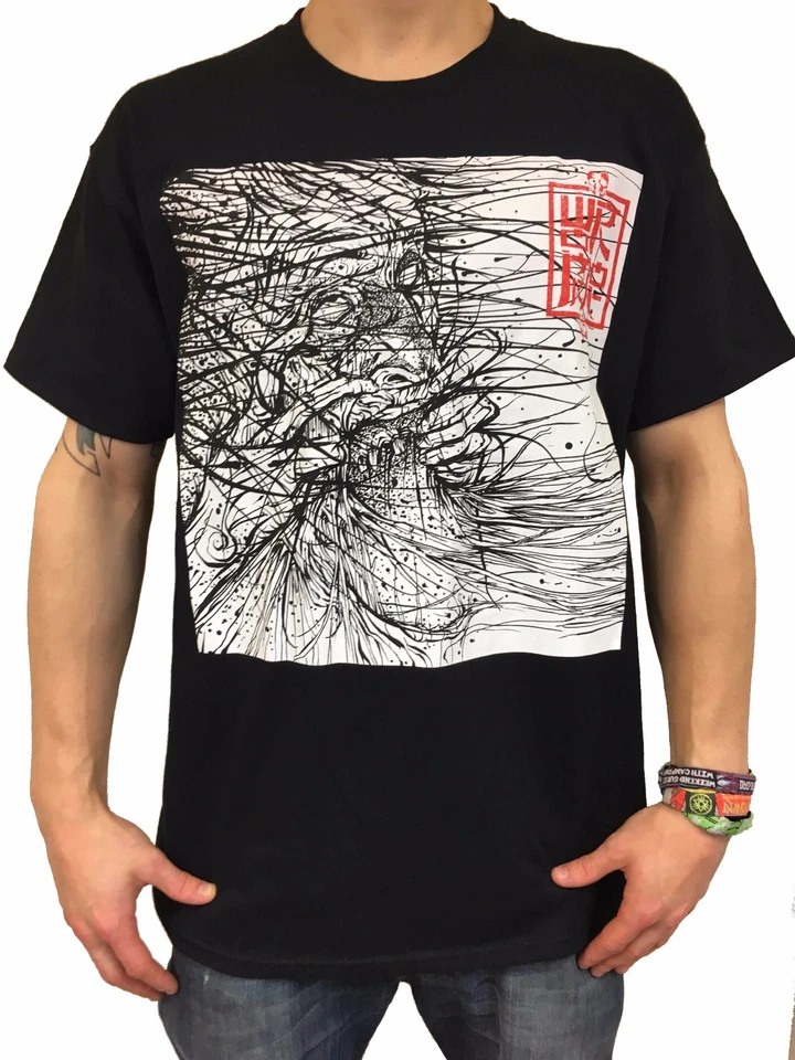 Wormrot "Jawripper" Black T shirt - NEW OFFICIAL abuse voices dirge - Image 1 of 1