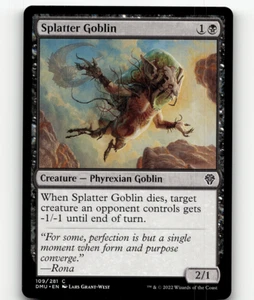 MTG Dominaria United - Splatter Goblin 109 - Picture 1 of 1
