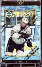 1994/95 Topps Finest WAYNE GRETZKY REFRACTOR SSP WITH PEEL #41