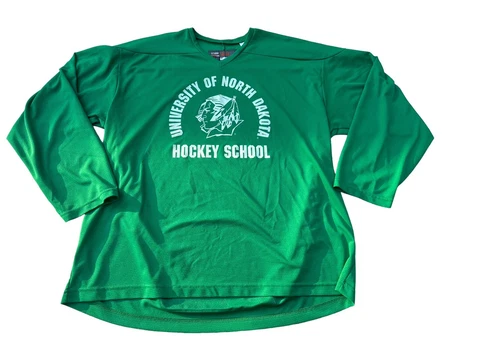 Rare Vintage Nike Bauer North Dakota Fighting Sioux Hockey Jersey Adult Size XXL Cover