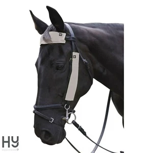 Juego de Bridas Reflectantes Flash Silva de Hy Equestrian - Brillo Blanco SEA SEGURO SER VISTO - Imagen 1 de 3