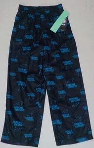 CAROLINA PANTHERS NFL TEAM APPAREL YOUTH PAJAMAS LOUNGE PANTS S M L XL NWT - Picture 1 of 1