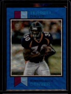 2023 Topps Composite '73 Topps Blue Wave Refractors #19739 Terrell Davis - Picture 1 of 2