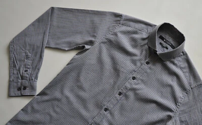 TIGER OF SWEDEN STEEL slim fit men's shirt men's shirt size 16" checked/check - Image 1 of 4