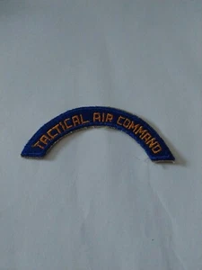 patch armee us USAAF Tab TACTICAL AIR COMMAND ww2 ORIGINAL - Picture 1 of 3