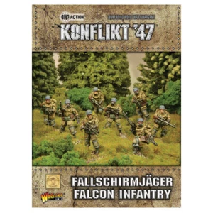 Paracadutista tedesco Falcon Infantry *Konflikt '47* Warlord Games - Foto 1 di 1