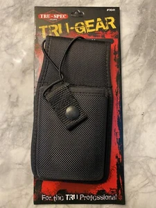 TRU-SPEC TRU-GEAR Universal Radio Holder/pouch  P/N 9041 8-1/3" X 4" black  - Picture 1 of 5