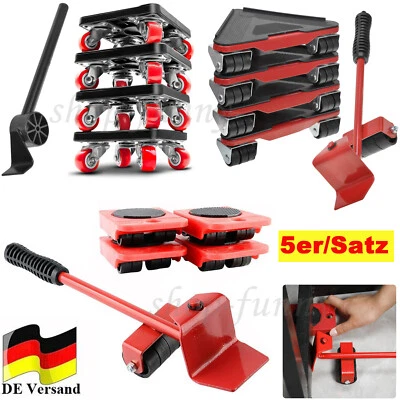 MÖBELTRANSPORT SET MÖBELROLLEN MÖBELHEBER MÖBELTRANSPORTROLLEN UMZUG MÖBELROLLER - Bild 1 von 4