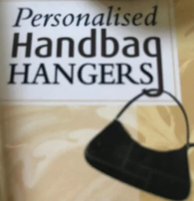 Nuovo APPENDIABITI DA TAVOLO personalizzato borsa/ombrello ~ gancio GIUGNO nome/compleanno - Immagine 1 di 4