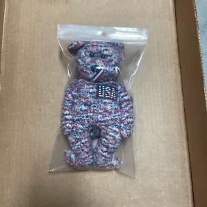 TY Beanie Baby - USA der Bär (USA exklusiv) (8,5 Zoll) (KEIN HÄNGEETIKETT) - Bild 1 von 2