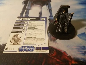 Star Wars Miniaturas Enredos Imperiales 13 Emperador Palpatine en Trono - Imagen 1 de 1