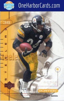 2001 Upper Deck Ovation Pittsburgh Steelers #71 Jerome Bettis - Image 1 of 2