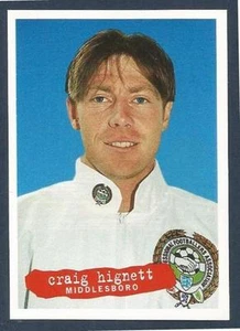 PANINI PFA FOOTBALL 97 #111-MIDDLESBROUGH-CREWE ALEXANDRA-CRAIG HIGNETT - Imagen 1 de 1