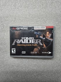 N-Gage Nokia Tomb Raider Game Starring Lara Croft Brand New & Sealed