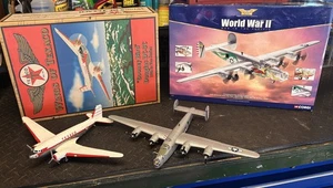 DIECAST BOGO WITH CORGI B-24 LIBERATOR DRAGON AND HIS TAIL and ERTL TEXACO DC3 - Picture 1 of 24